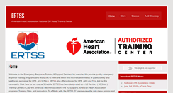 Desktop Screenshot of ertss.com